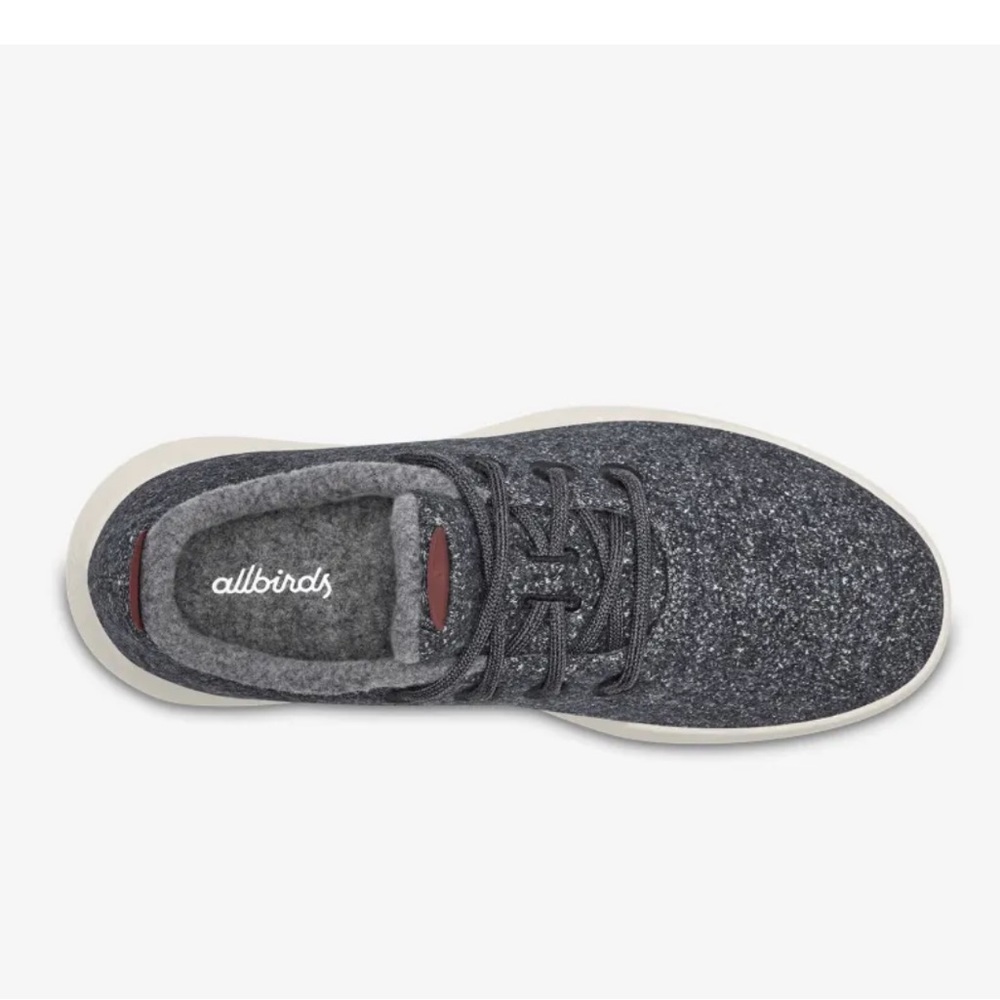🔥ALLBIRDS🔥WOMENS WOOL RUNNER MIZZLES NATURAL GRAY CREAM SOLE SHOES 6 & 10 NEW - Picture 4 of 10